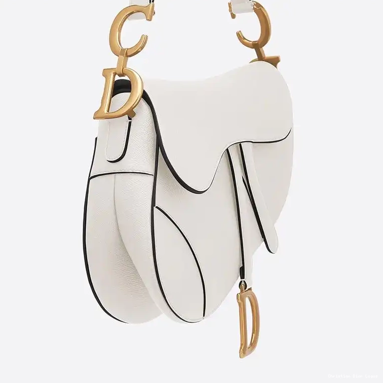 Cheap White Dior Calfskin Saddle Grained Bag 0630 Luxury